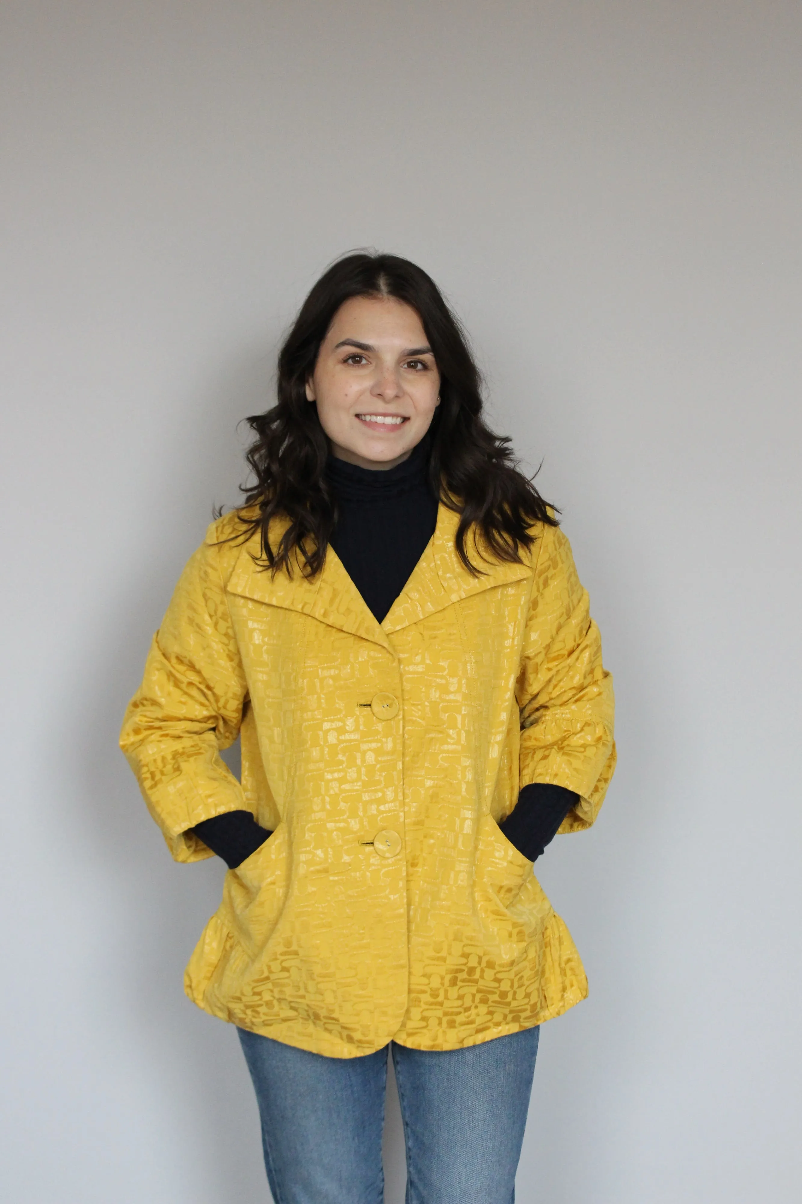 00's Quarter Length Sleeve Yellow Jacket