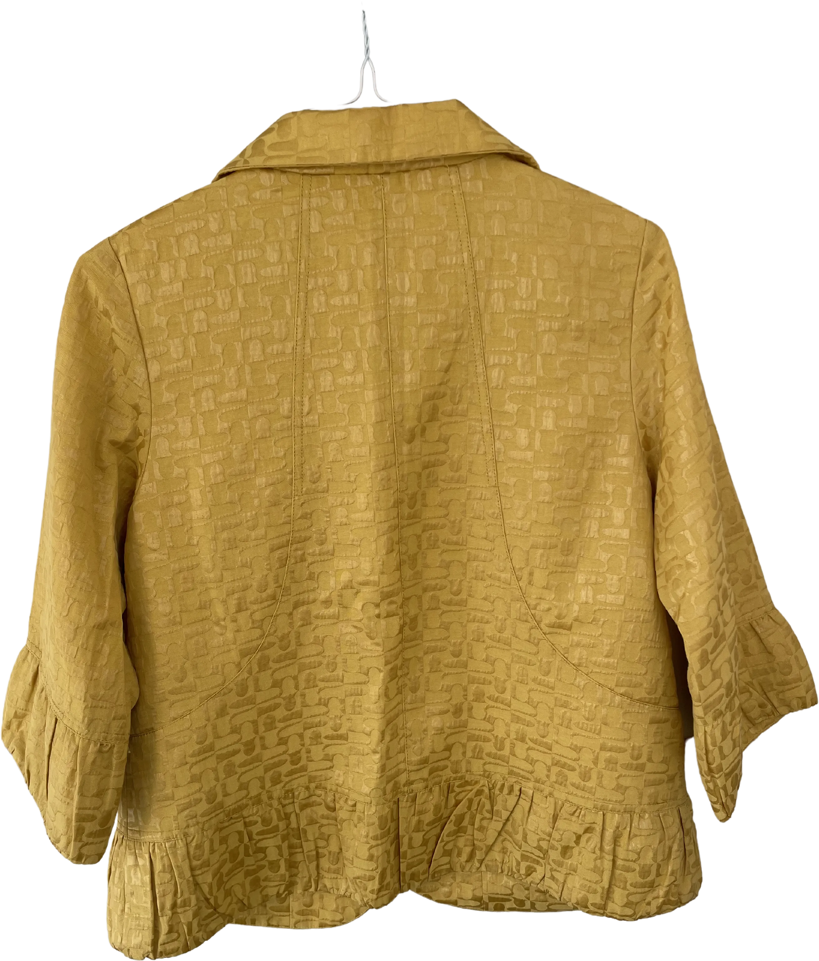 00's Quarter Length Sleeve Yellow Jacket