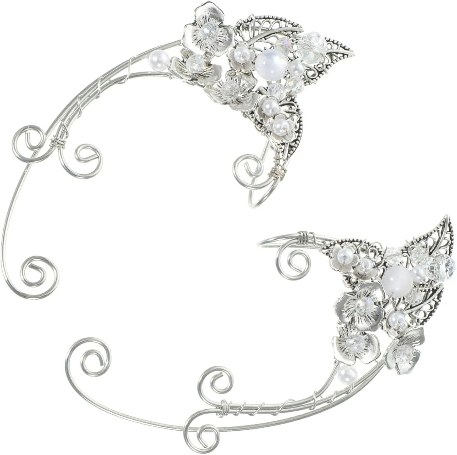 1 Pair Fairy Ear for Women Non Piercing Ear Wrap Earrings Elegant for Birthdays Anniversaries and Special Occasions Comfortable Stylish Design