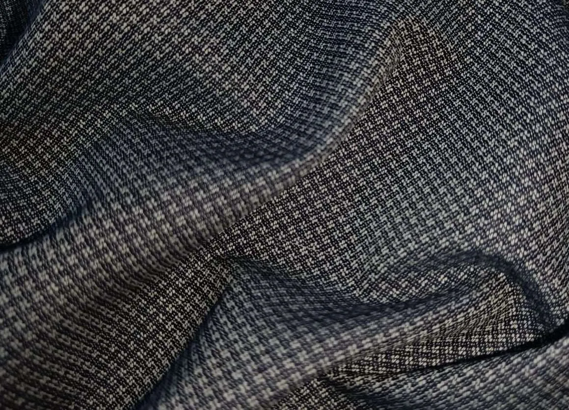100% Cotton Denim dobby Fabric grey color 6 ounce 58" wide [12340]
