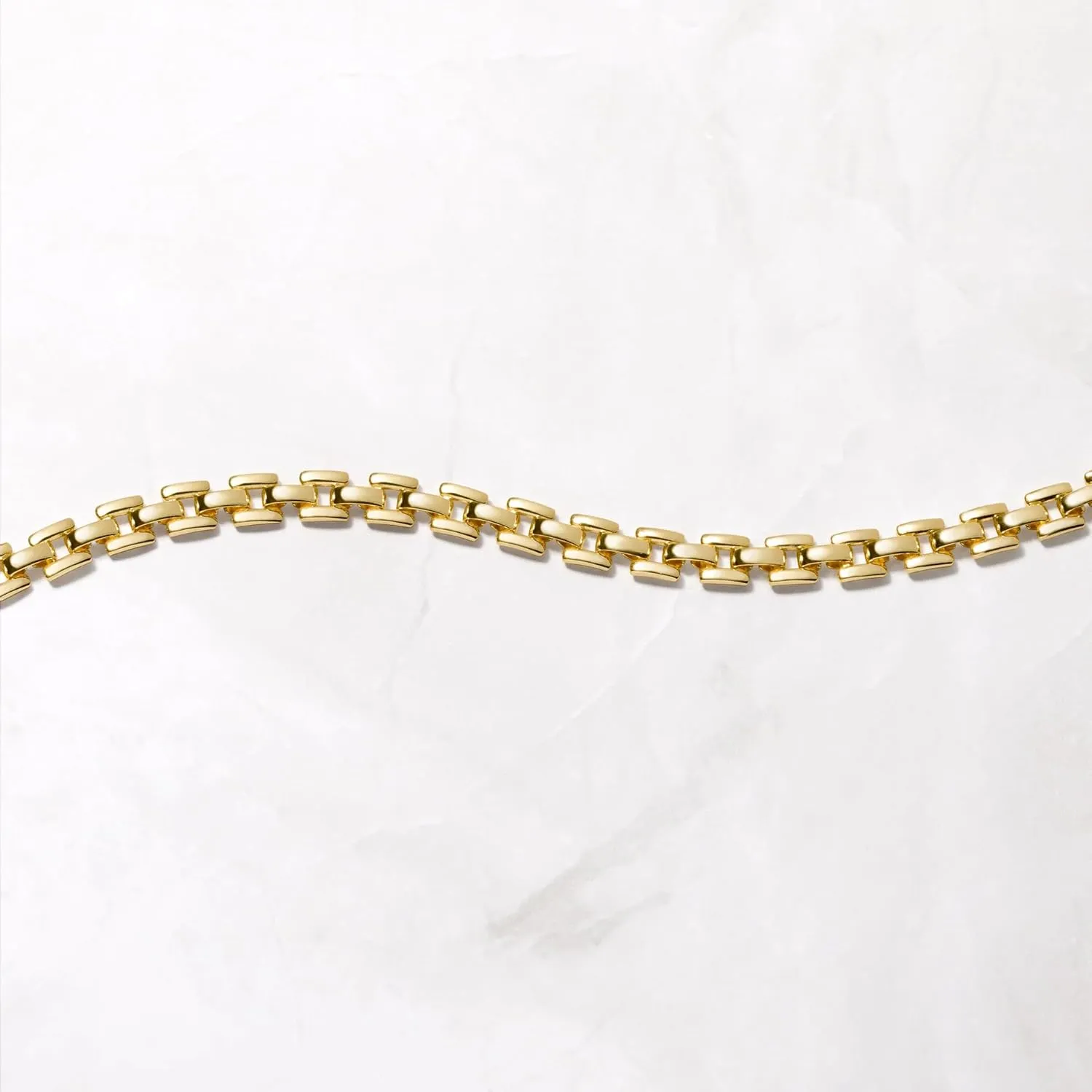 14k Gold Filled Tennis Bracelet|Cubic Zirconia Classic Tennis Bracelet for Women|Gold Link Bracelets For Women 6.25/6.75 INCH