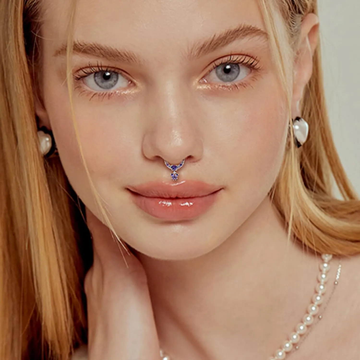16G Septum Rings 316L Stainless Steel Cartilage Earring for Women Helix Daith Piercing Jewelry