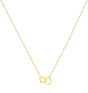 18K Gold Plated Heart Necklaceheart necklaces for womenTrendy Jewelry Gifts