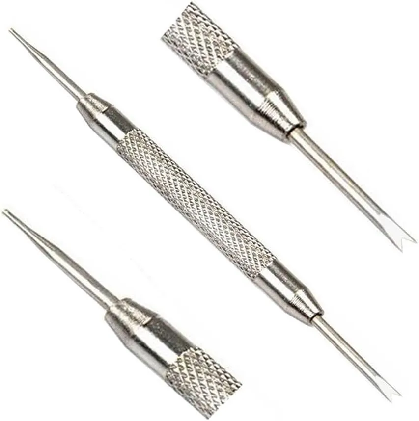 22mm Quick Release Spring Bars Watch pins & Gear S3/Galaxy Watch 46mm/Watch 3 45mm Pins, 22mm Stainless Steel Watch Pins 8PCS Diameter 1.5mm   Spring Bar Tool -22mm