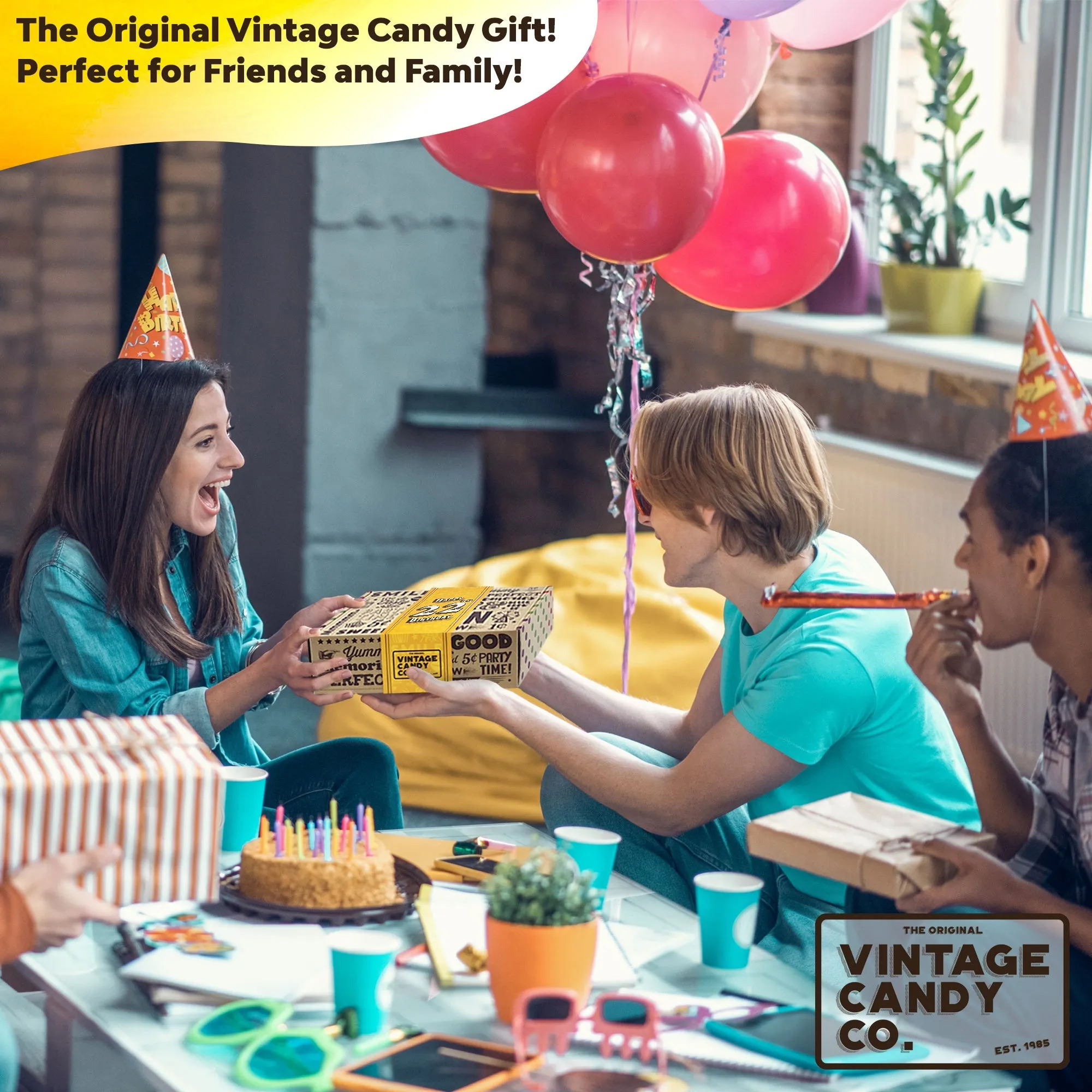 22nd Birthday Retro Candy Gift