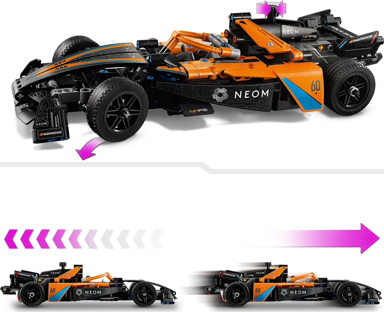 42169 NEOM McLaren Formula E Race Car