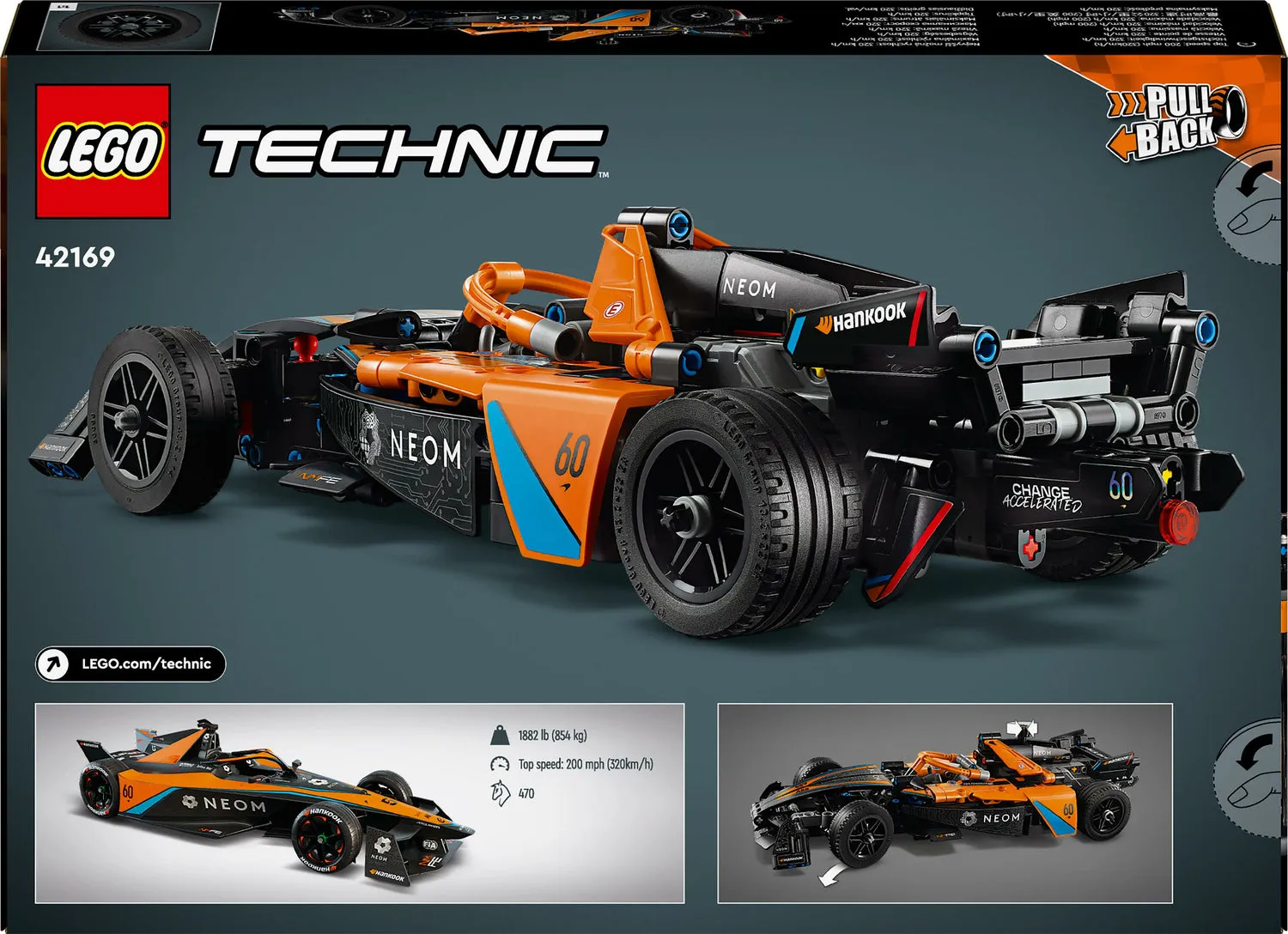 42169 NEOM McLaren Formula E Race Car