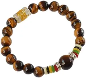 8mm Prayer Beads Bracelets Natural Tiger Eye Stone Gem Bracelet Men Bracelet Women Bracelets