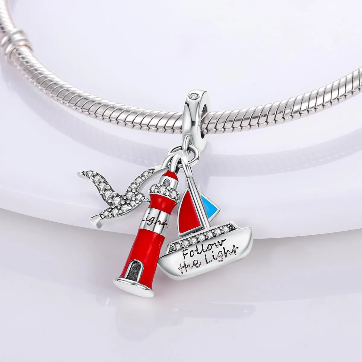925 Sterling Silver Charms for Bracelets - Pendant Bead Charms Jewelry Present for Women Family Friends
