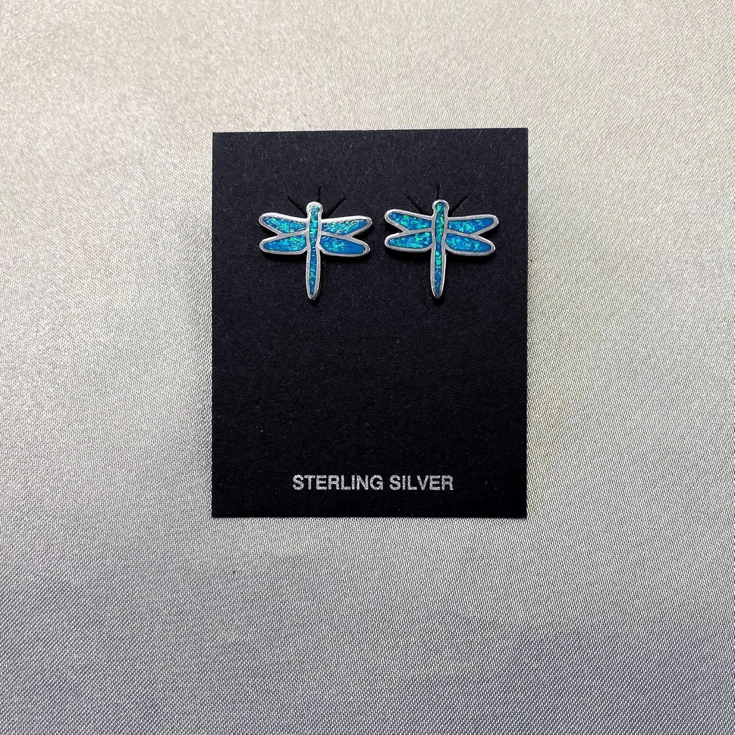 .925 Sterling Silver Southwestern Style Stud Earrings