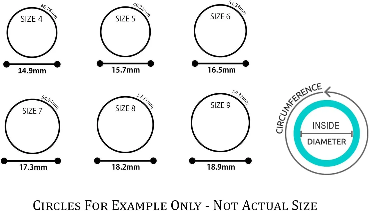 AERA Silicone Wedding Ring Band for Women - Thin, Breathable, Classic Design Rubber Ring (Size 4-9)