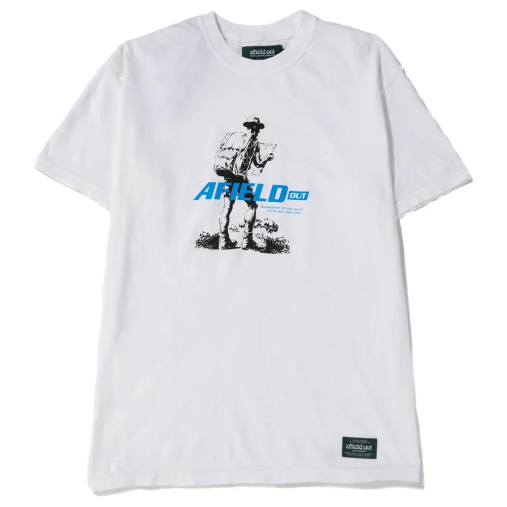 afield out Bushwalker T-shirt / White