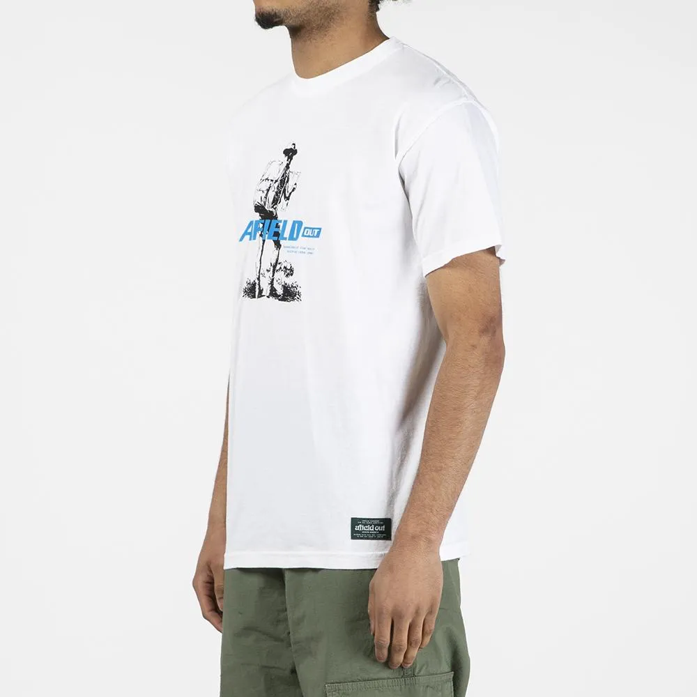 afield out Bushwalker T-shirt / White
