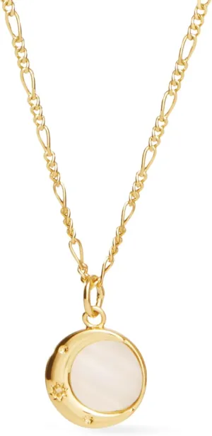 Ana Luisa Pendant Necklaces for Women - 14K Gold Plated and Silver Rhodium Plated Necklace - Pearl, Heart, Circle, Moonstone, Gemstone Charm Styles - Hypoallergenic, Dainty, Trendy Layering Necklaces