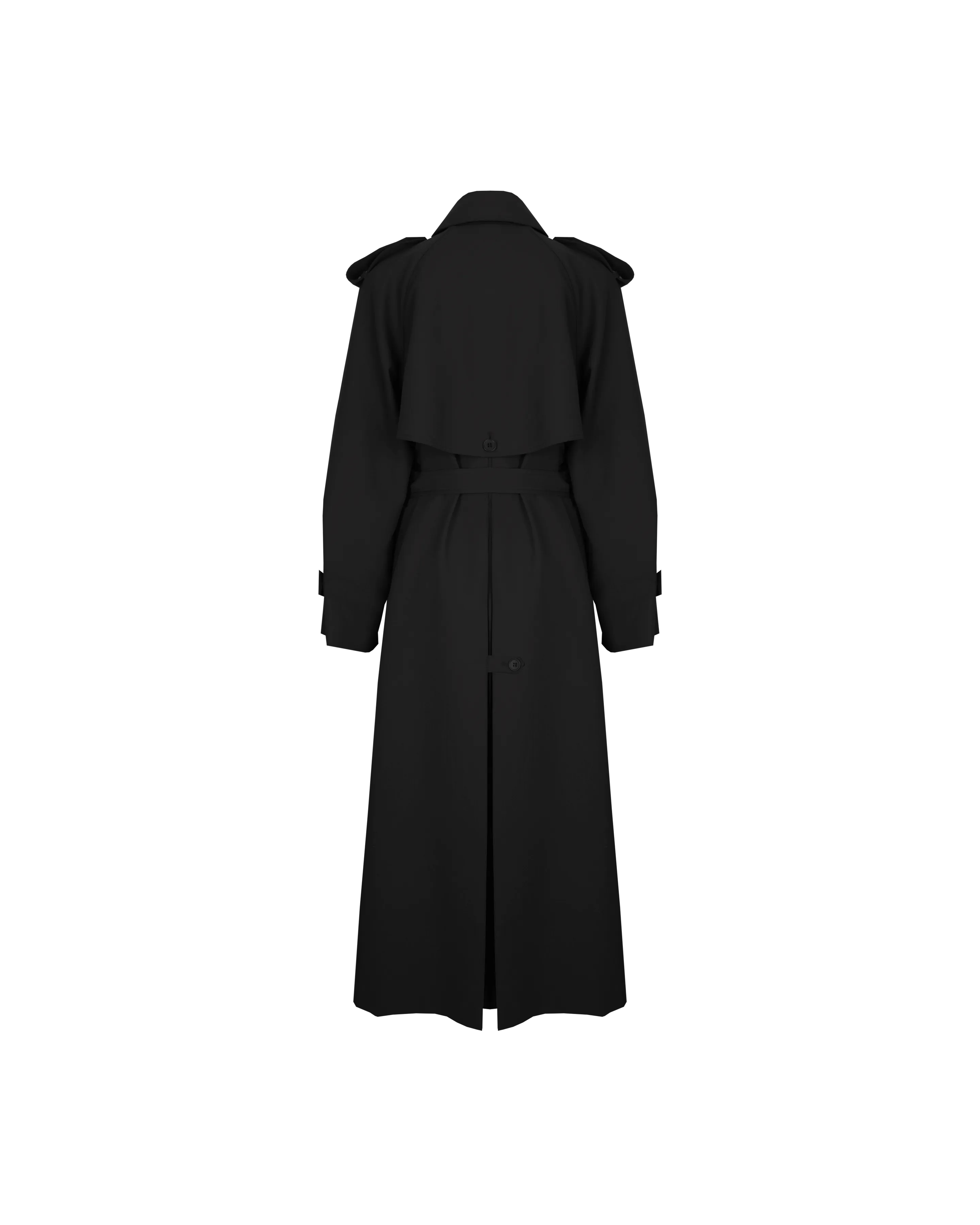 ANNIE TRENCH COAT  BLACK