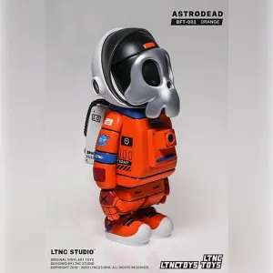 Astrodead Orange Art Toy Figure by LTNC Studio