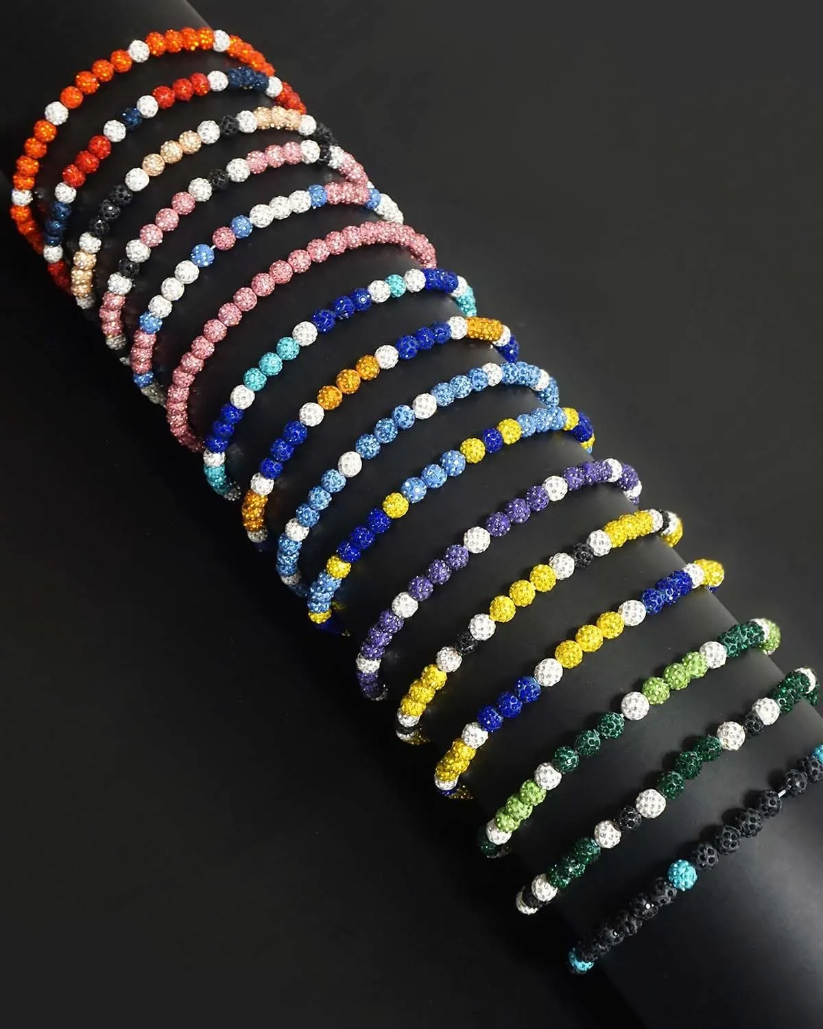 Baseball Bead Necklace for Men, 16/18/20" Ice Necklace Cool Gifts, Rhinestone Bling Inspired Sports Jewelry Gift