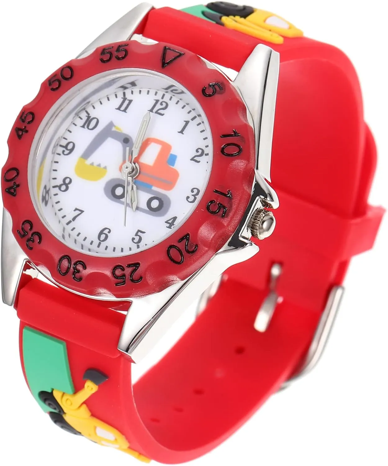 Beaupretty Adorable Watch Cartoon Digital Wristwatch for Comfortable Strap Fun Design for Awareness Present for Boys