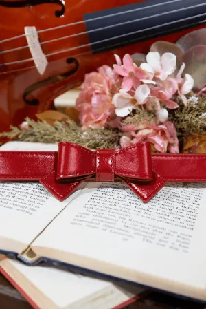 Beauty School Belt (Red)