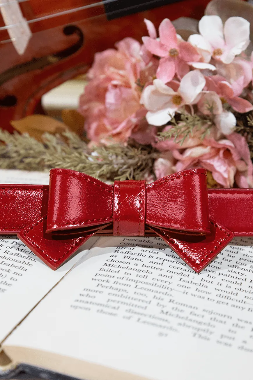 Beauty School Belt (Red)