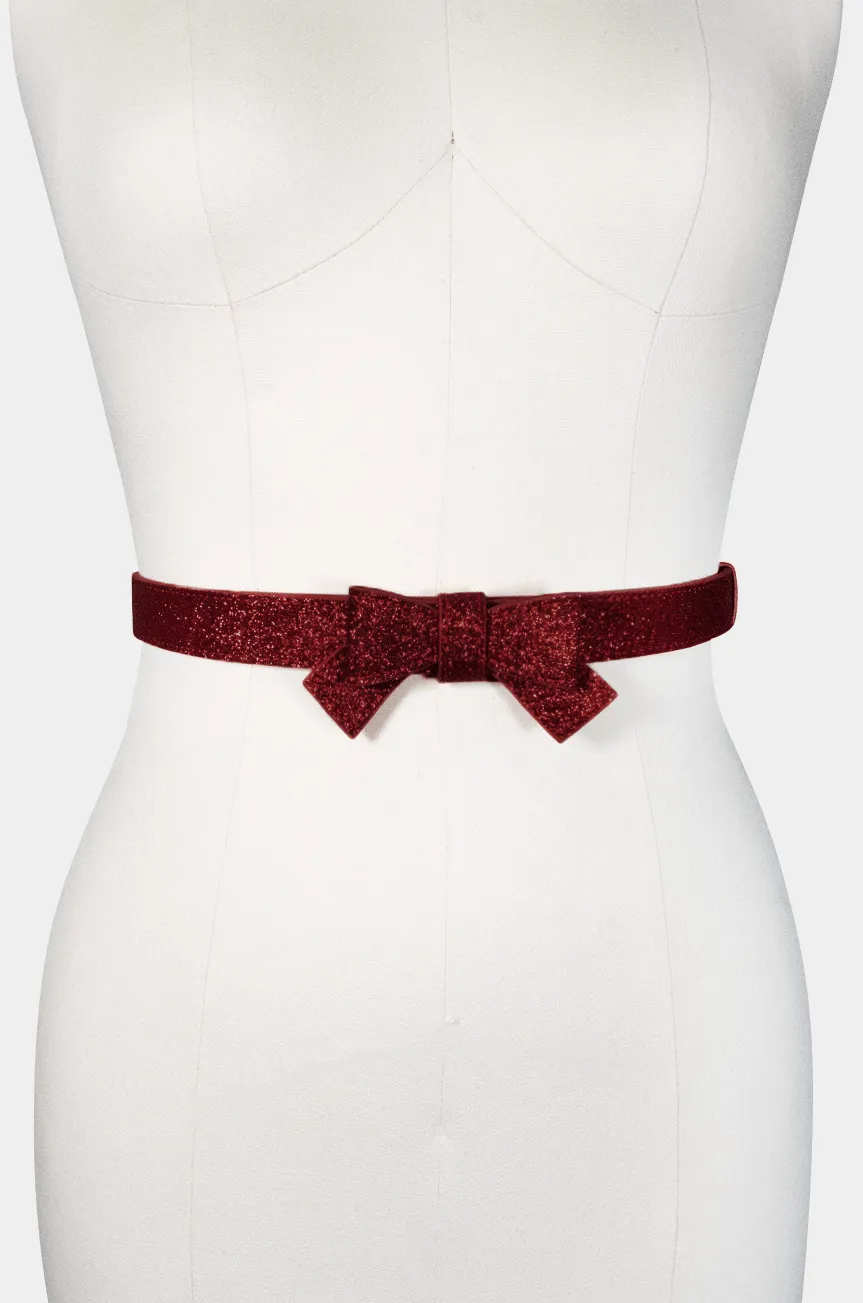 Beauty School Fairy Dust Belt (Burgundy)