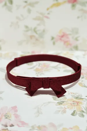 Beauty School Fairy Dust Belt (Burgundy)