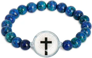 Bible Verse Bracelets - Christian Bead Bracelets, Inspiring Daily Scripture for Women, Men and Teens, Jesus Bracelet