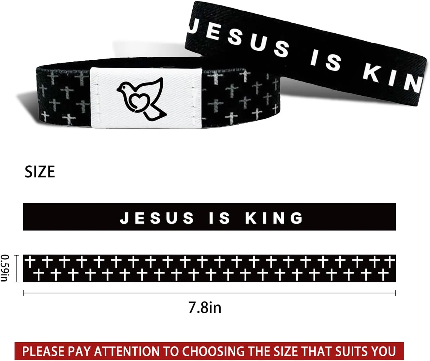 Bible Verse Bracelets for Women - Personalized Scripture Bracelets with Daily Bible Verses - Perfect Christmas, Thanksgiving, New Year Birthday Gifts NFC