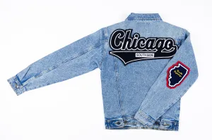 Black & White “Chicago Southside" Denim Jacket