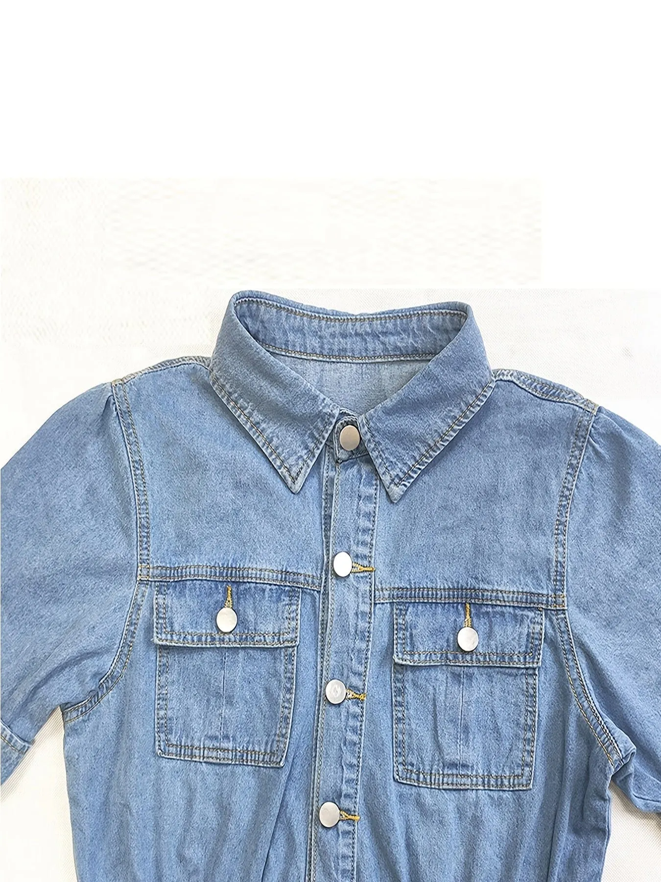 Blue Jean A-Line Dress