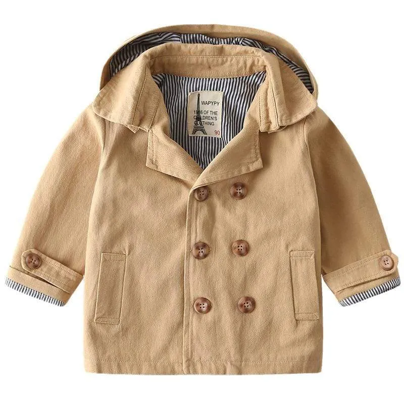 Boys Classic Trench Coat