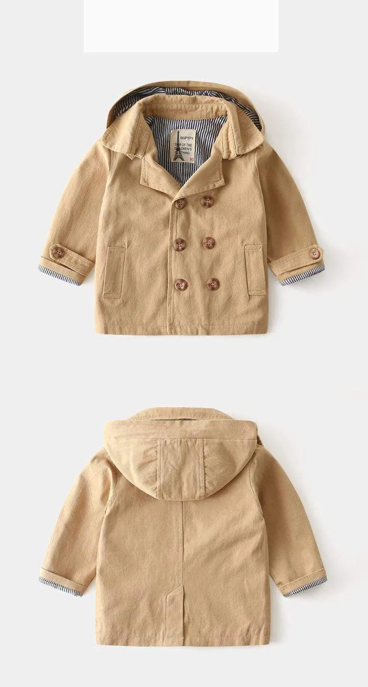 Boys Classic Trench Coat