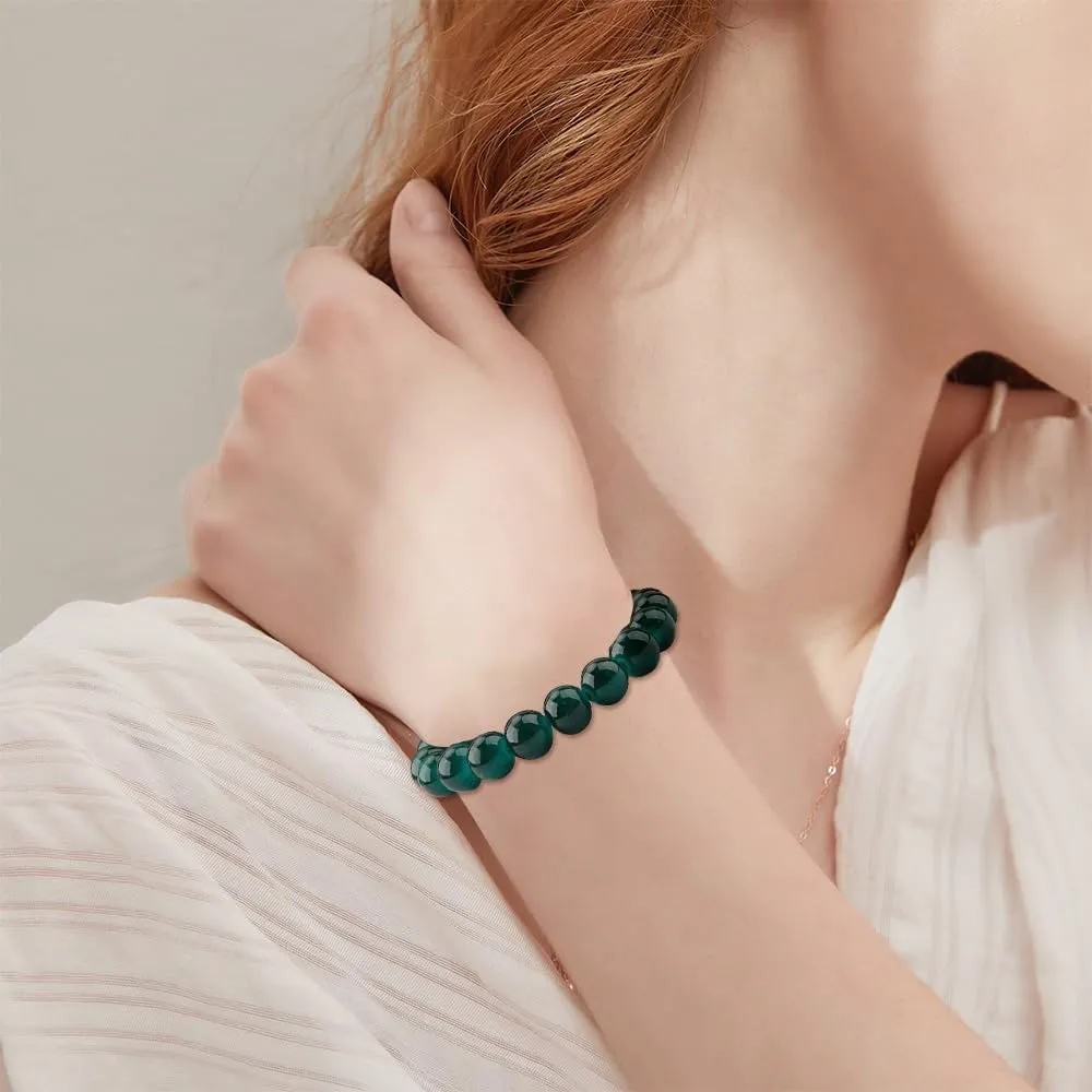 Bracelets for Women, Natural Gemstone Bracelets for Women Crystal Beaded Bracelets