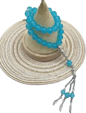 Bracelets,Tasbih Muslims Prayer Beads 33 Beads Charm Bracelet Mohammed Rosary Bracelets Jewelry for Women Men