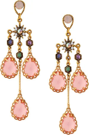 Byzantine Baroque Medieval Victorian Statement Irregular Orange Dangle Earrings Costume Evening Formal Jewelry Accessories Outfit Romantic Cool Gifts for Her Women Dangling in Their 30s