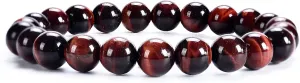 Cherry Tree Collection Gemstone Beaded Stretch Bracelet 8mm Round Beads 7"
