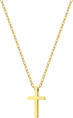 Christmas Gifts for Women,cross necklace for women silver, female silver cross,gold necklace for women, silver cross necklaces for women,18K Plated Simple Gold Necklace Fashion Gifts