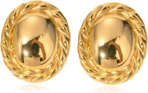 Chunky Gold Earrings for Women
