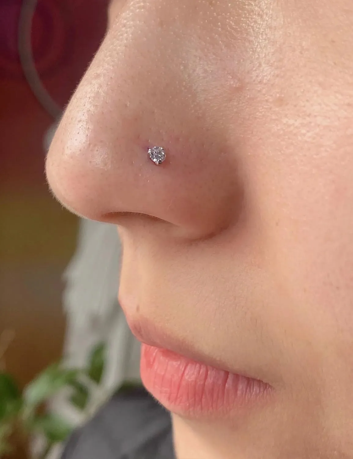 Cisyozi 18G Nose Rings Studs Hypoallergenic Nose Piercings 316L Surgical Steel Silver Nose Rings Set L Shaped Nose Nostril Piercing Jewelry for Women Men Diamond CZ 1.5mm 2mm 2.5mm 3mm 3.5mm 4mm