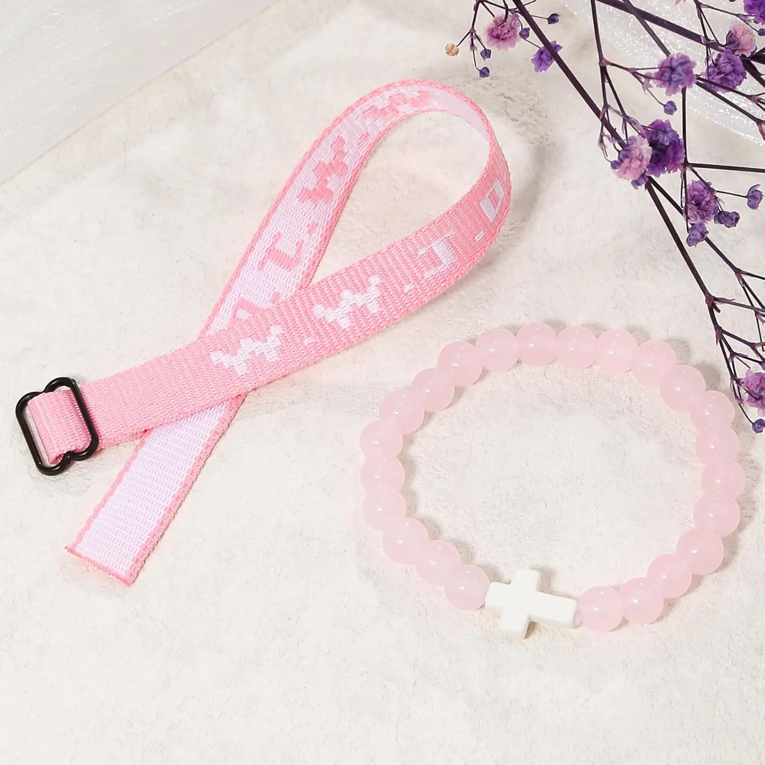 COLOYAN WWJD Bracelet Christian Cross Bracelets for Women Men Jesus Bracelets Faith Religious Easter Christian Jewelry