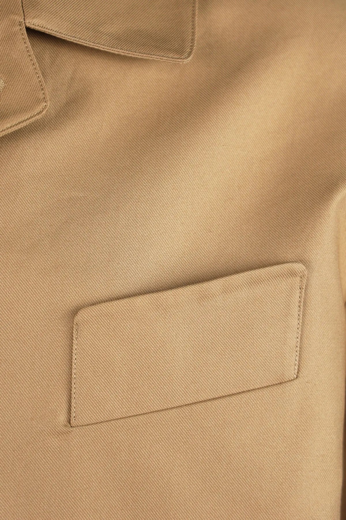Cotton Classic Blouson - Beige