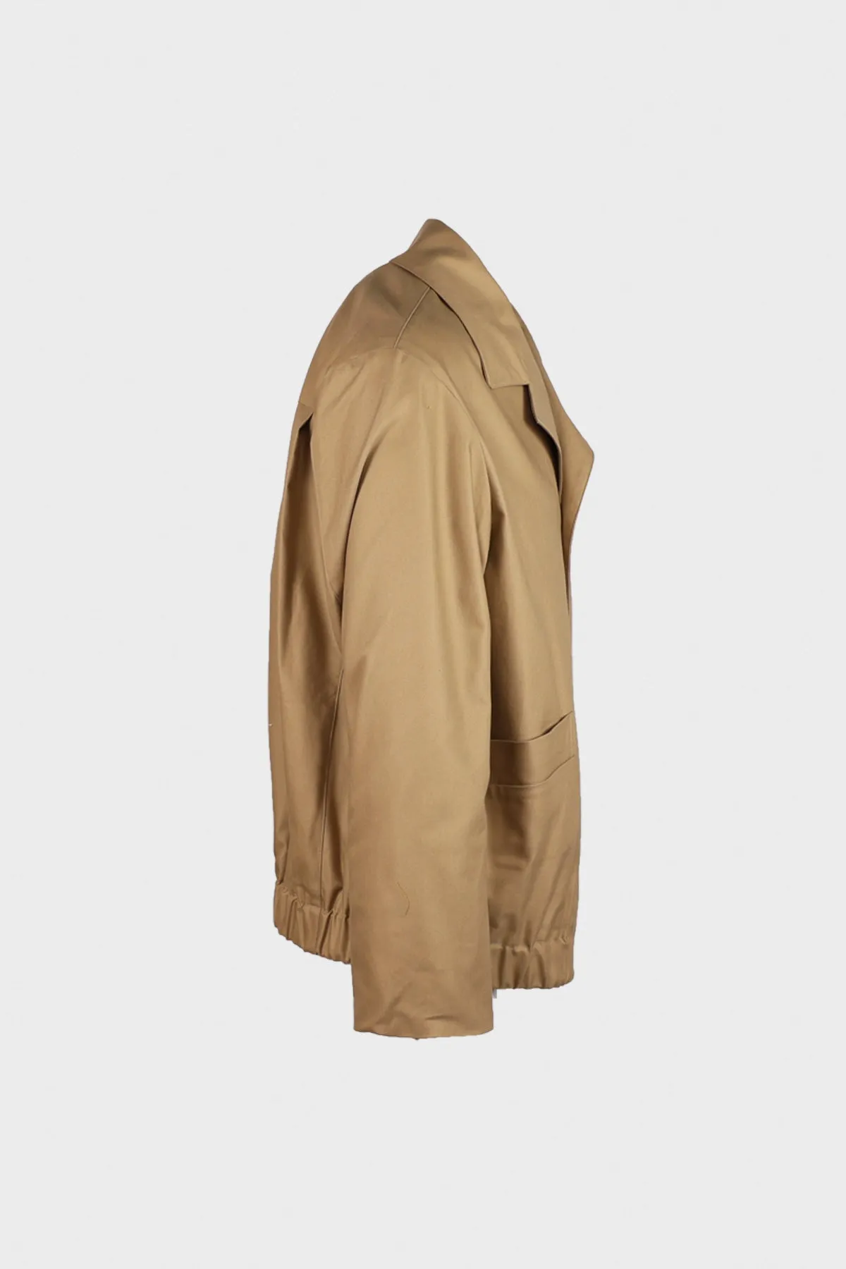 Cotton Classic Blouson - Beige