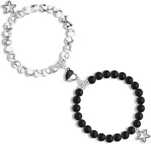 Couples Bracelets for Couple, Cute Cat Friendship Bracelet, Bracelets for Couples Gifts for Her Him Couples Jewelry for Women Men