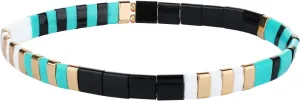 CQUAN CHI Women Tila Bead Stretch Bracelet Handmade Stackable Friendship Bracelets Bangle