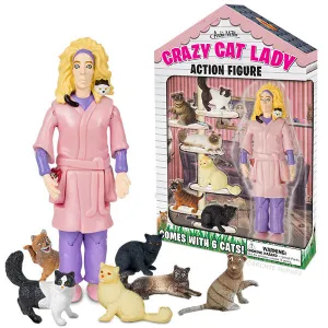 Crazy Cat Lady® Action Figure