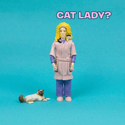 Crazy Cat Lady® Action Figure