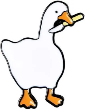 Cute Animal Brooch - Hummingbird, Goose, Duck Enamel Crystal Pin