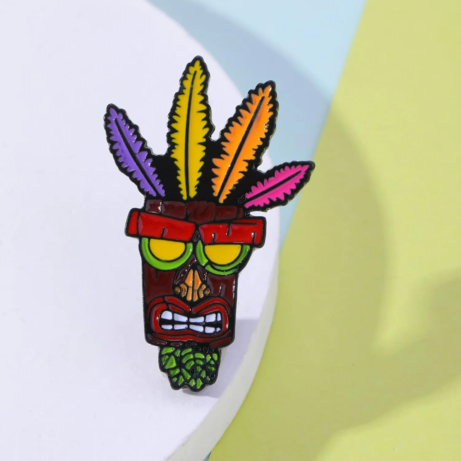 Cute Enamel Pins Cartoon Lapel Pin Brooch Badge for Backpack Jackets Funny Tiger Pins for Gift Anime Enamel Pin for Clothing Hat Decoration