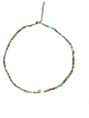 Dainty Delicate Birthstone Necklace. 18K Gold Plated. Birthstone Healing Energy Jewelry Boho Minimalist Layered Necklace Stacked Necklace