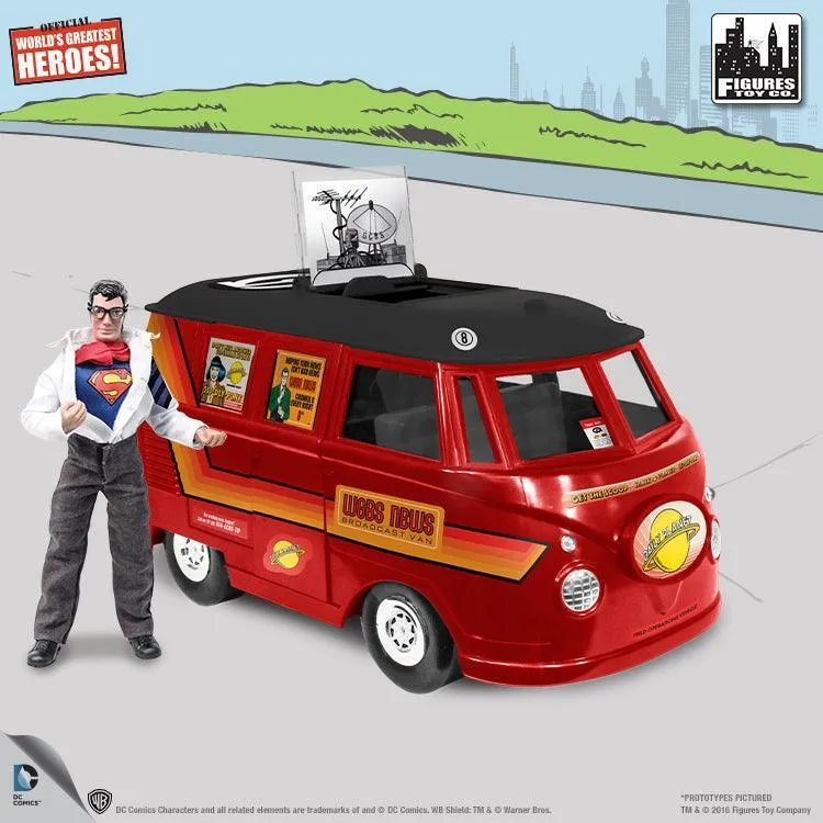 DC COMICS MOBILE DAILY PLANET VAN PLAYSET